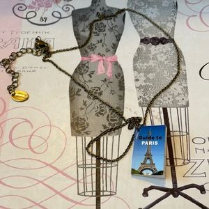 Paris mini “ guide to Paris “ necklace